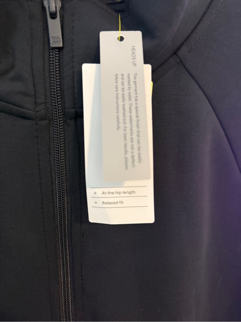 All In Motion Women’s XXL Airy Sleek Full Zip Jacket Black NWT - Picture 7 of 14